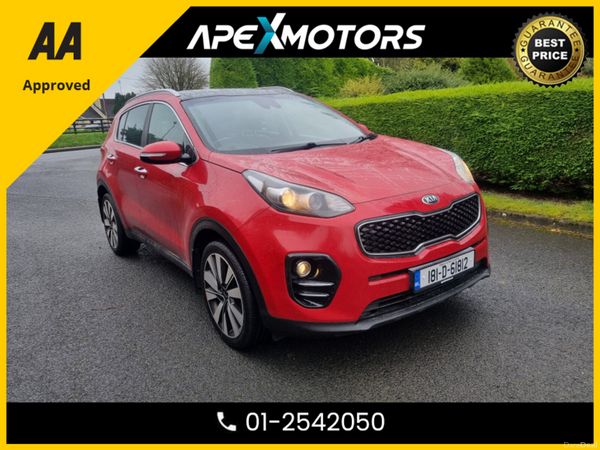 Kia Sportage MPV, Diesel, 2018, Red