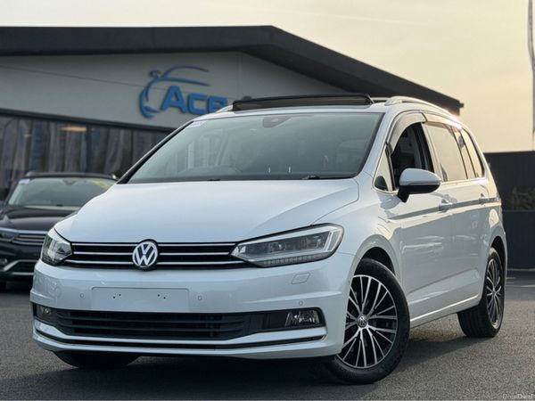 Volkswagen Touran MPV, Diesel, 2018, White