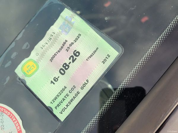 Volkswagen Golf Estate, Diesel, 2012, Black