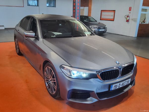 BMW 5-Series Saloon, Diesel, 2019, Blue
