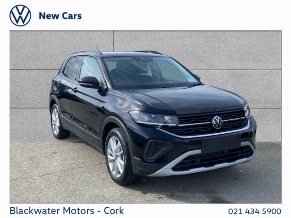 Volkswagen T-Cross Hatchback, Petrol, 2026, Black