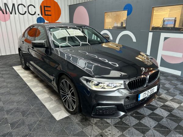BMW 5-Series Saloon, Petrol Plug-in Hybrid, 2017, Black