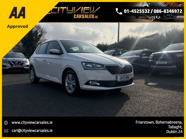 Skoda Fabia Hatchback, Petrol, 2021, White