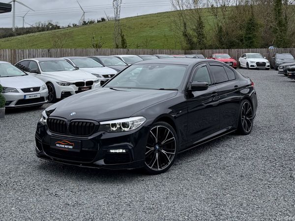 BMW 5-Series Saloon, Diesel, 2019, Black
