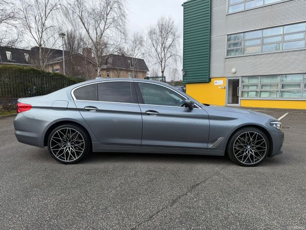 BMW 5-Series Saloon, Diesel, 2018, Grey