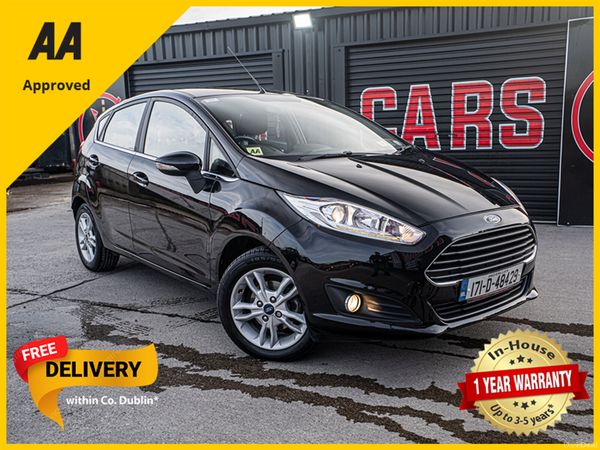 Ford Fiesta Hatchback, Petrol, 2017, Black