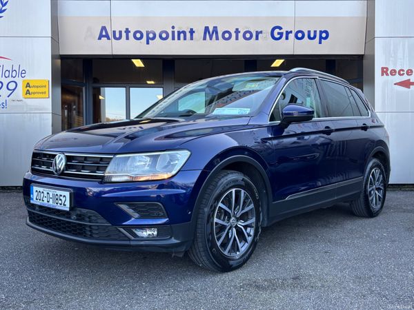 Volkswagen Tiguan SUV, Diesel, 2020, Blue