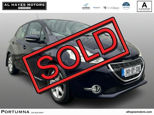 Peugeot 208 Hatchback, Petrol, 2014, Blue
