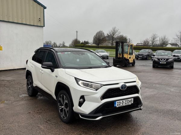 Toyota RAV4 SUV, Petrol Hybrid, 2022, White