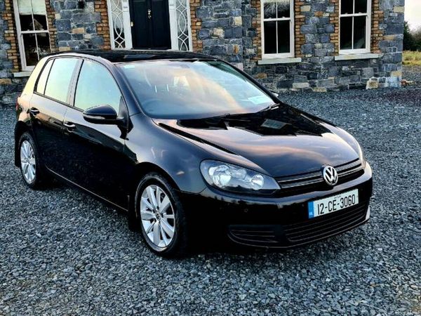 Volkswagen Golf Hatchback, Diesel, 2012, Black