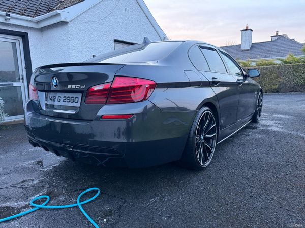 BMW 5-Series Saloon, Diesel, 2014, Grey