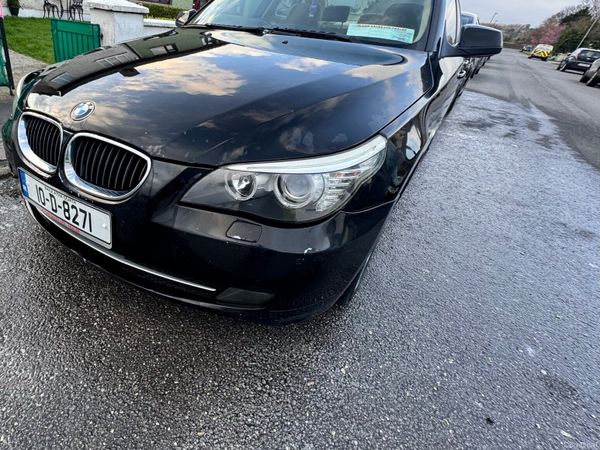 BMW 5-Series Saloon, Diesel, 2010, Black