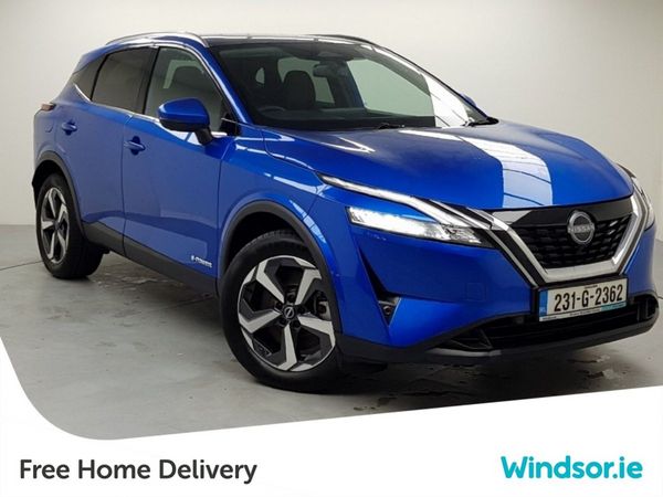 Nissan Qashqai MPV, Petrol Hybrid, 2023, Blue
