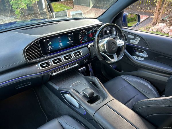 Mercedes-Benz GLE SUV, Diesel Plug-in Hybrid, 2022, Blue