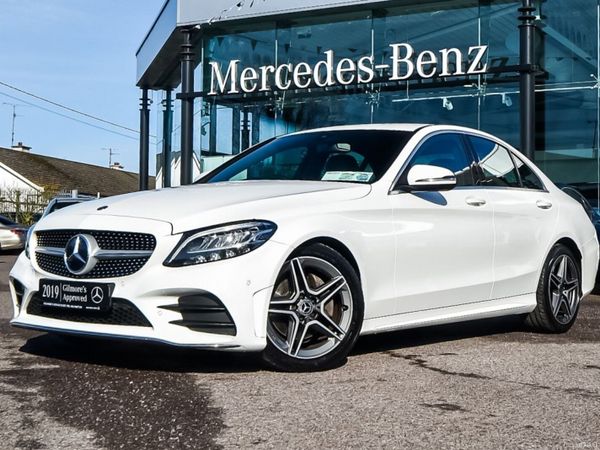 Mercedes-Benz C-Class Saloon, Diesel, 2019, White
