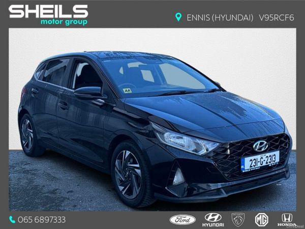 Hyundai i20 Hatchback, Petrol, 2023, Black