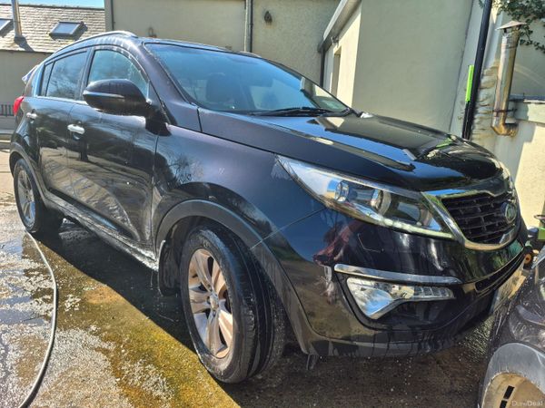 Kia Sportage SUV, Diesel, 2012, Black