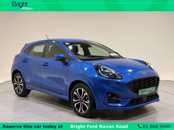 Ford Puma MPV, Petrol Hybrid, 2024, Blue