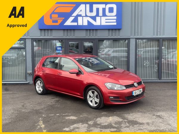 Volkswagen Golf Hatchback, Diesel, 2016, Red