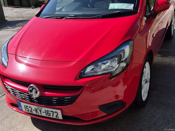 Vauxhall Corsa Hatchback, Petrol, 2015, Red
