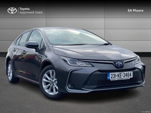 Toyota Corolla Saloon, Petrol Hybrid, 2023, Grey