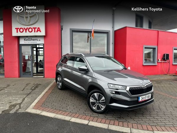 Skoda Karoq Estate, Petrol, 2024, Grey