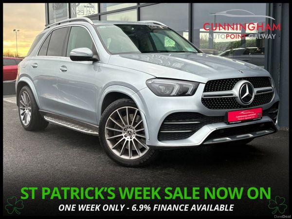 Mercedes-Benz GLE SUV, Diesel Plug-in Hybrid, 2023, Silver