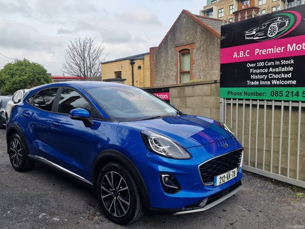 Ford Puma MPV, Petrol Hybrid, 2021, Blue