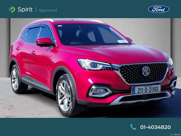 MG HS SUV, Petrol Plug-in Hybrid, 2021, Red
