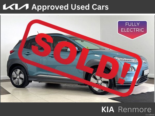 Hyundai KONA MPV, Electric, 2019, Blue