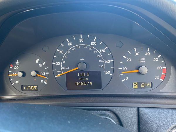 Mercedes-Benz E-Class Hearse, Petrol, 2001, Black