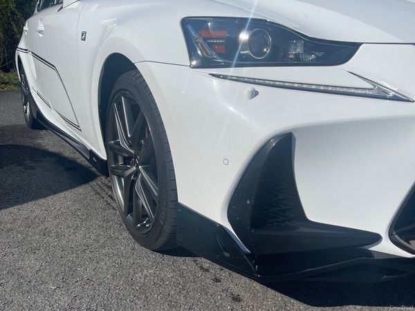 Lexus IS Saloon, Petrol Hybrid, 2018, White