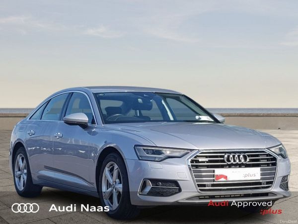 Audi A6 Saloon, Petrol Plug-in Hybrid, 2021, Silver