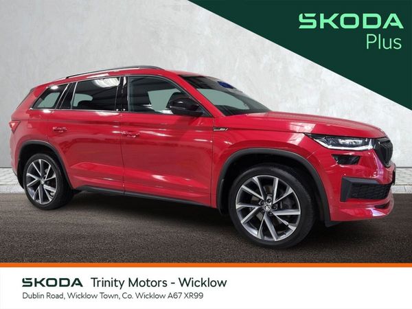 Skoda Kodiaq SUV, Diesel, 2023, Red