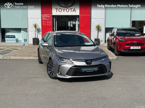 Toyota Corolla Saloon, Petrol Hybrid, 2021, Grey