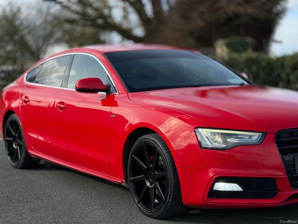Audi A5 Hatchback, Diesel, 2012, Red