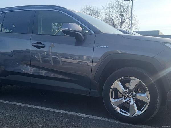 Toyota RAV4 SUV, Petrol Hybrid, 2019, Grey