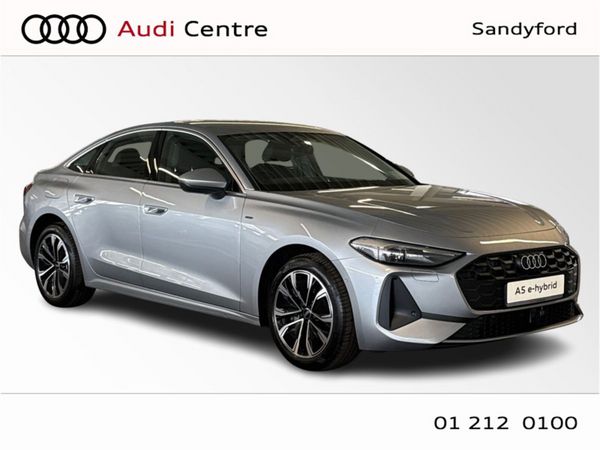 Audi A5 Saloon, Petrol Plug-in Hybrid, 2026, Silver