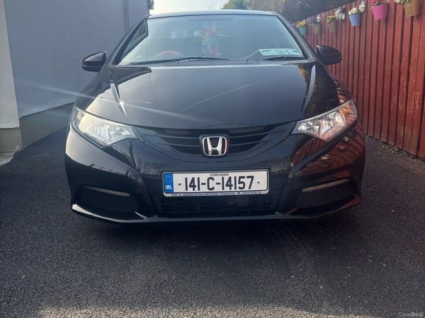 Honda Civic Hatchback, Petrol, 2014, Black