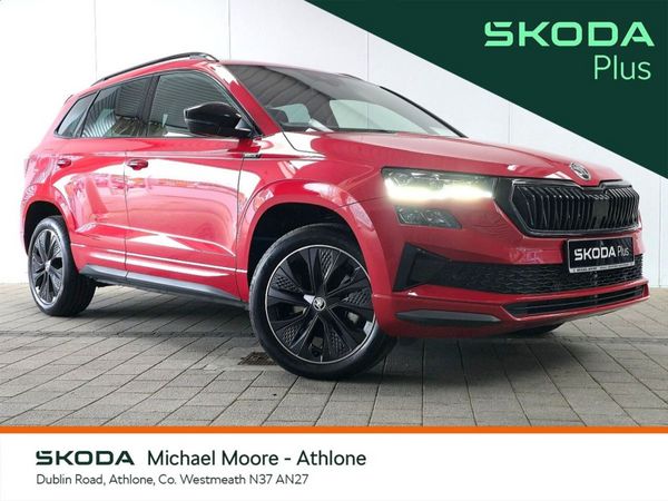 Skoda Karoq SUV, Diesel, 2025, Red