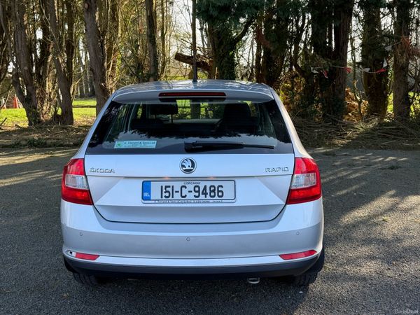 Skoda Rapid Hatchback, Diesel, 2015, Silver
