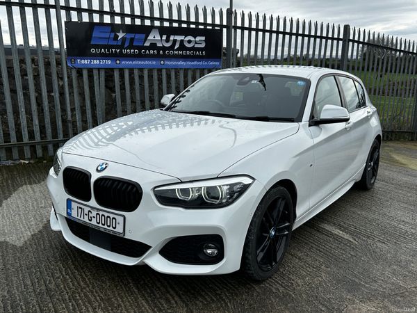 BMW 1-Series Hatchback, Diesel, 2017, White