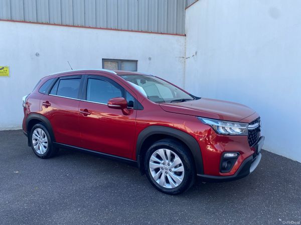 Suzuki S-CROSS SUV, Petrol Hybrid, 2023, Red