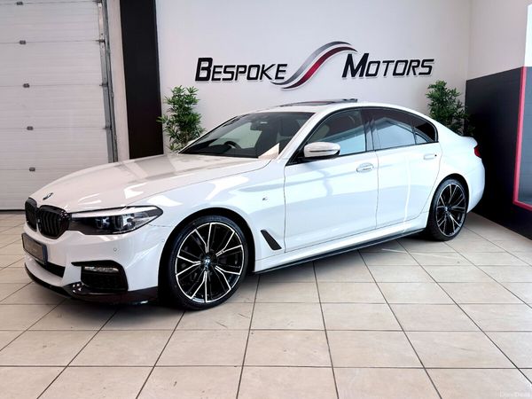 BMW 5-Series Saloon, Diesel, 2018, White