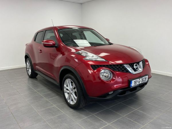 Nissan Juke SUV, Diesel, 2018, Red