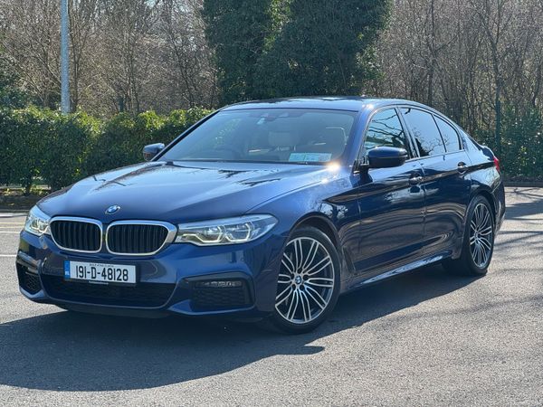 BMW 5-Series Saloon, Diesel, 2019, Blue