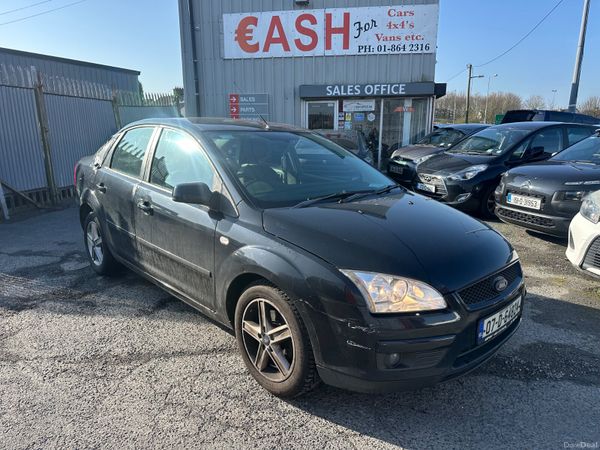 Ford Focus Saloon, Petrol, 2007, Black