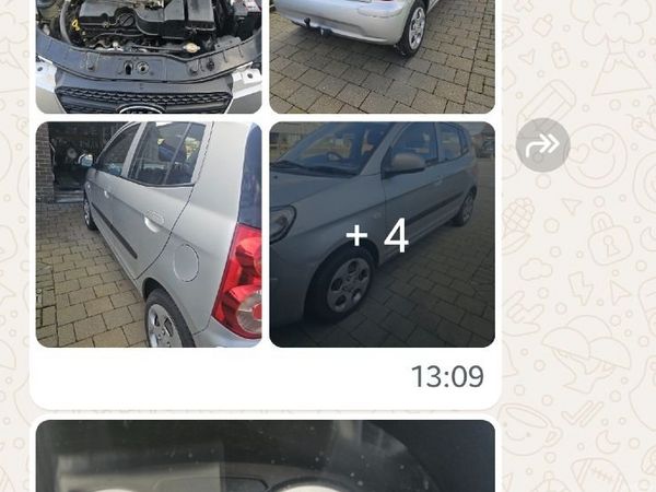 Kia Picanto Hatchback, Petrol, 2011, Silver