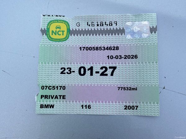 BMW 1-Series Hatchback, Petrol, 2007, Silver