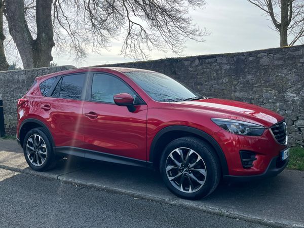 Mazda CX-5 SUV, Diesel, 2017, Red